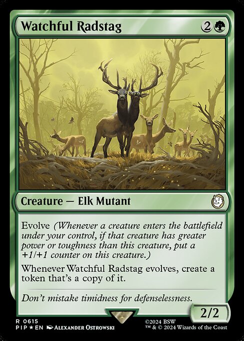 Watchful Radstag 615