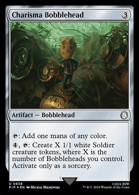 Charisma Bobblehead 658