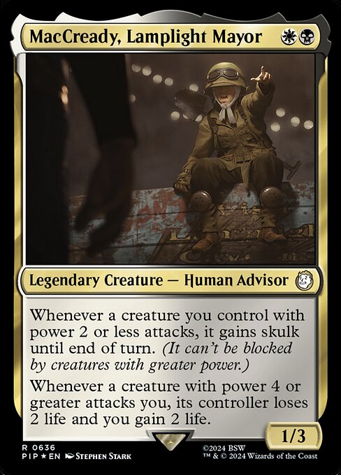 MacCready, Lamplight Mayor 636