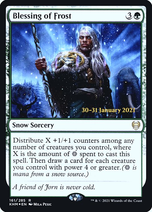 Blessing of Frost 161s