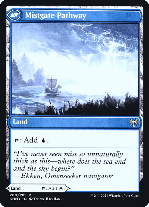 Hengegate Pathway // Mistgate Pathway 260s, back face