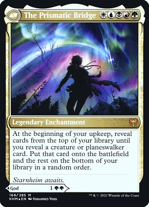 Esika, God of the Tree // The Prismatic Bridge 168s, back face