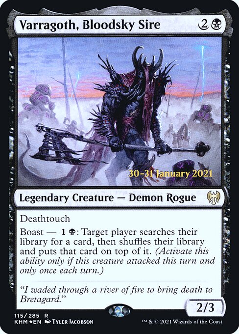 Varragoth, Bloodsky Sire 115s
