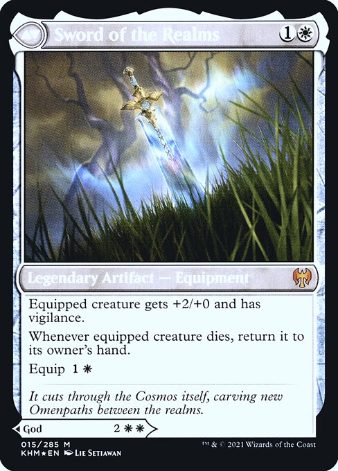 Halvar, God of Battle // Sword of the Realms 15s, back face