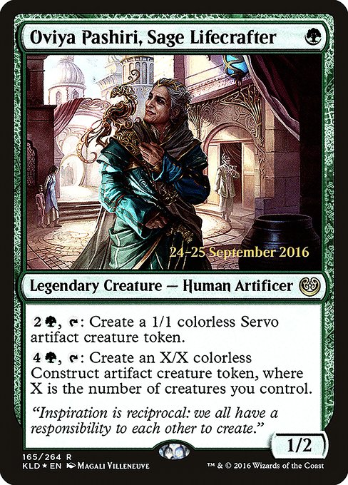 Oviya Pashiri, Sage Lifecrafter 165s
