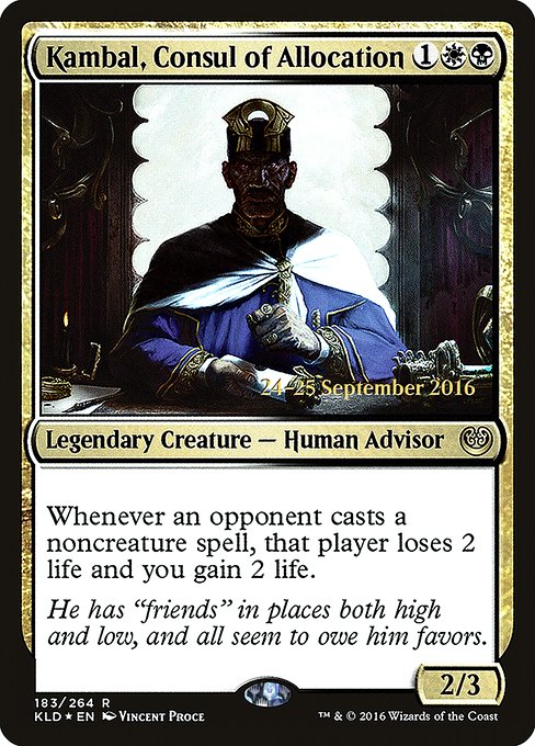 Kambal, Consul of Allocation 183s