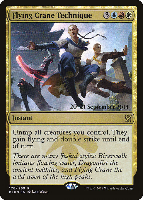 Flying Crane Technique 176s