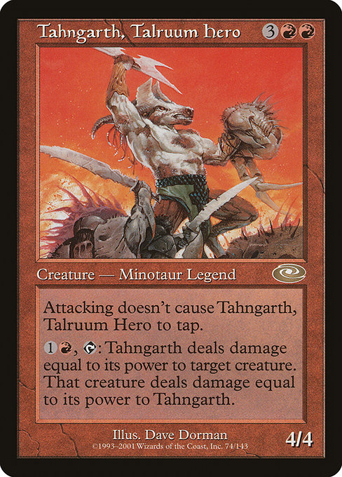 Tahngarth, Talruum Hero 74