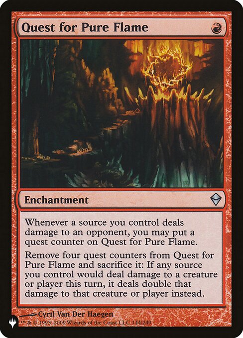 Quest for Pure Flame ZEN-144