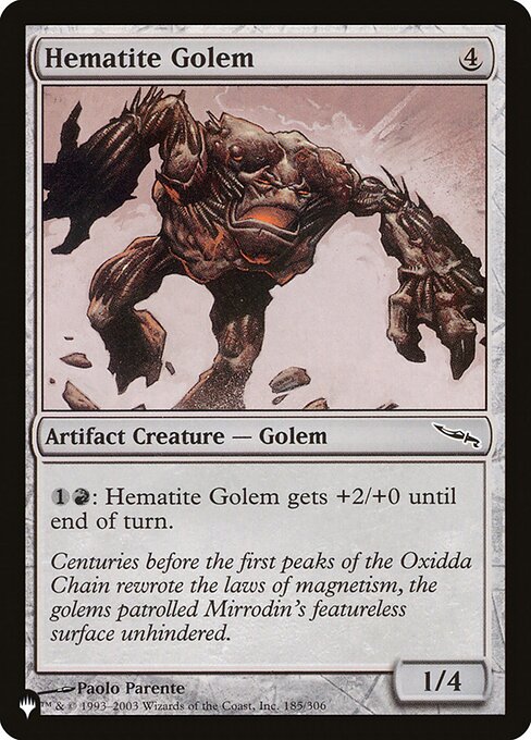 Hematite Golem MRD-185