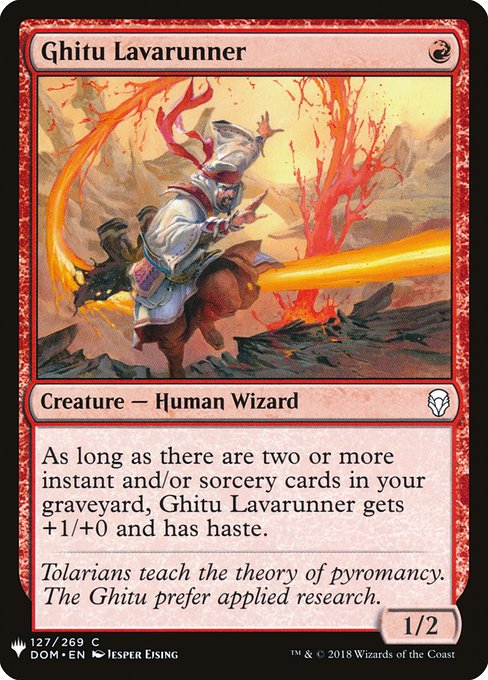 Ghitu Lavarunner DOM-127