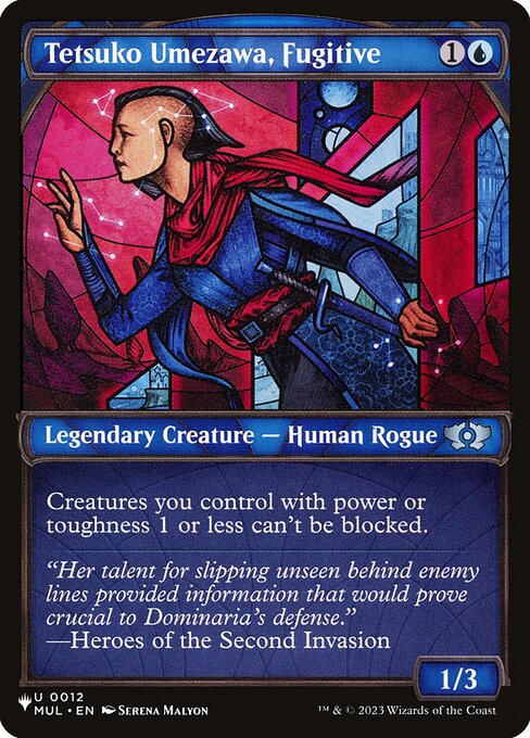 Tetsuko Umezawa, Fugitive MUL-12