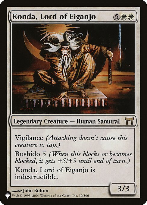 Konda, Lord of Eiganjo CHK-30