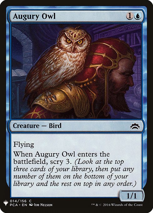 Augury Owl PCA-14