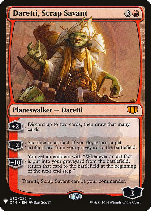 Daretti, Scrap Savant C14-33