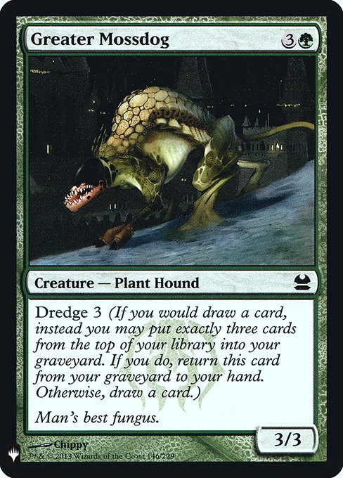 Greater Mossdog MMA-146