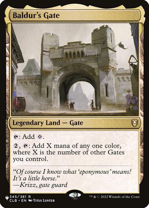 Baldur's Gate CLB-345