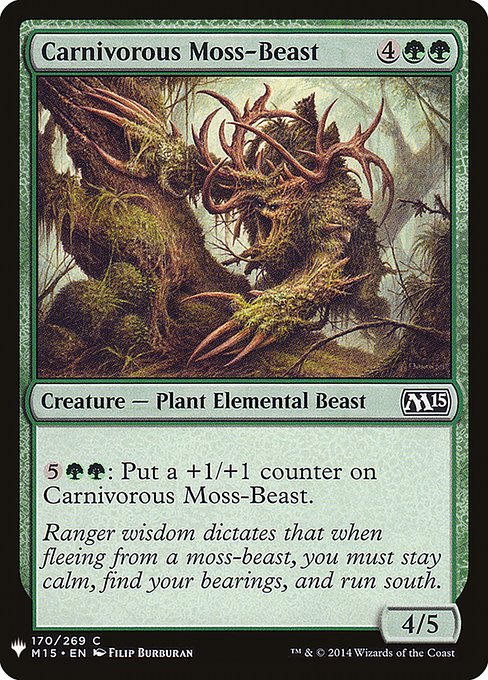 Carnivorous Moss-Beast M15-170