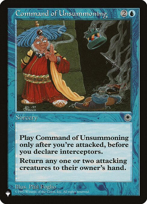 Command of Unsummoning POR-48