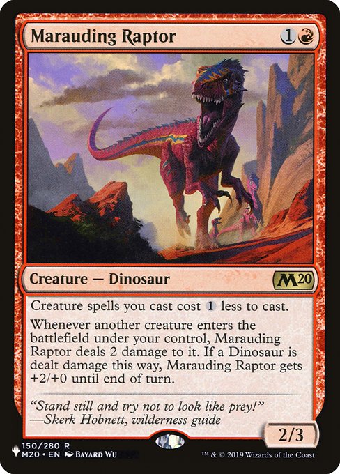 Marauding Raptor M20-150