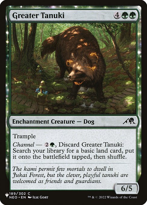 Greater Tanuki NEO-189