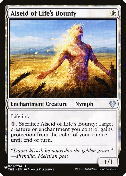 Alseid of Life's Bounty THB-1
