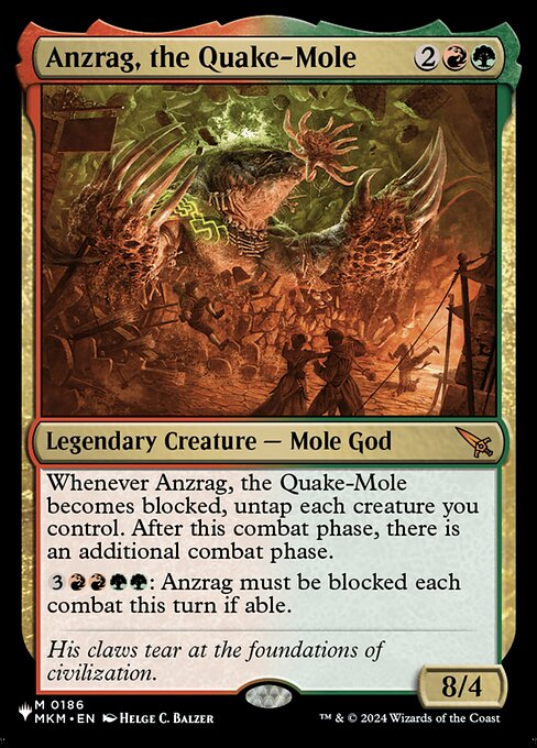 Anzrag, the Quake-Mole MKM-186