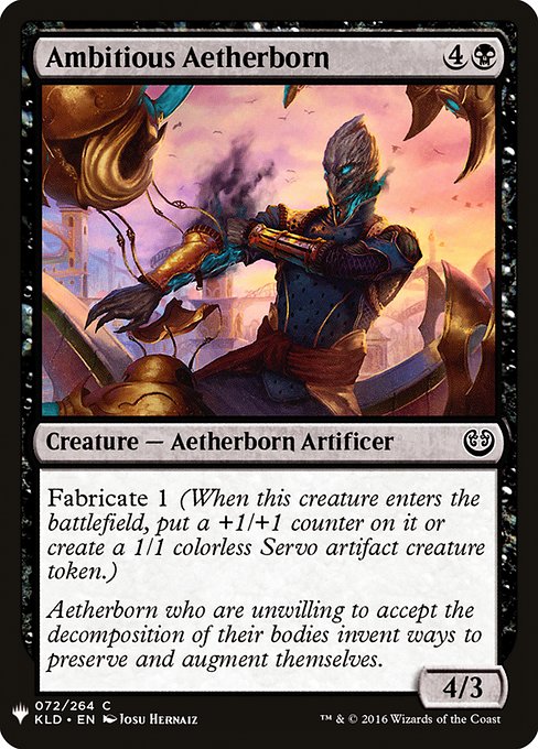 Ambitious Aetherborn KLD-72