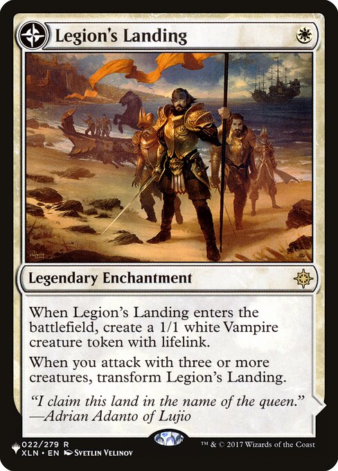 Legion's Landing // Adanto, the First Fort XLN-22