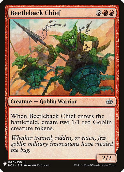 Beetleback Chief PCA-40