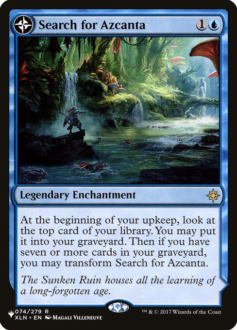 Search for Azcanta // Azcanta, the Sunken Ruin XLN-74