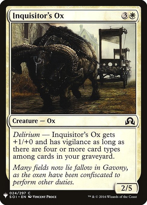 Inquisitor's Ox SOI-24