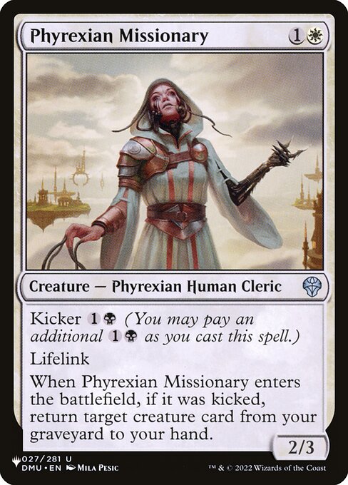 Phyrexian Missionary DMU-27