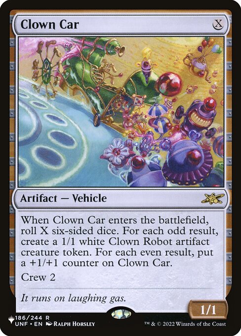 Clown Car UNF-186