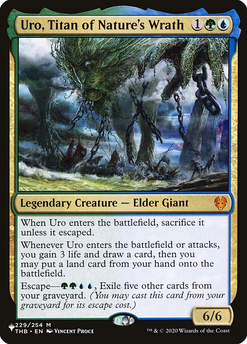 Uro, Titan of Nature's Wrath THB-229