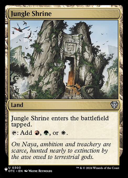 Jungle Shrine OTC-303