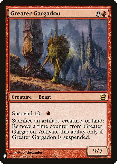 Greater Gargadon MMA-117
