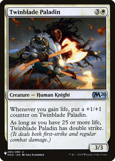 Twinblade Paladin M20-285