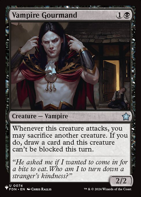 Vampire Gourmand FDN-74