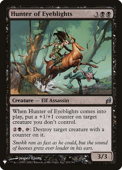 Hunter of Eyeblights LRW-119