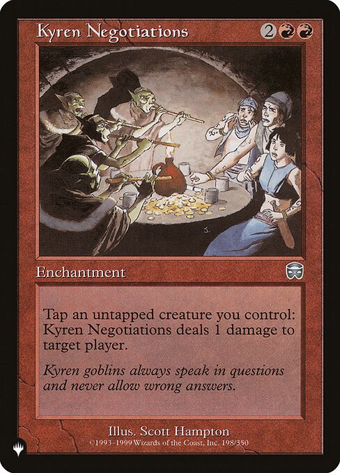 Kyren Negotiations MMQ-198