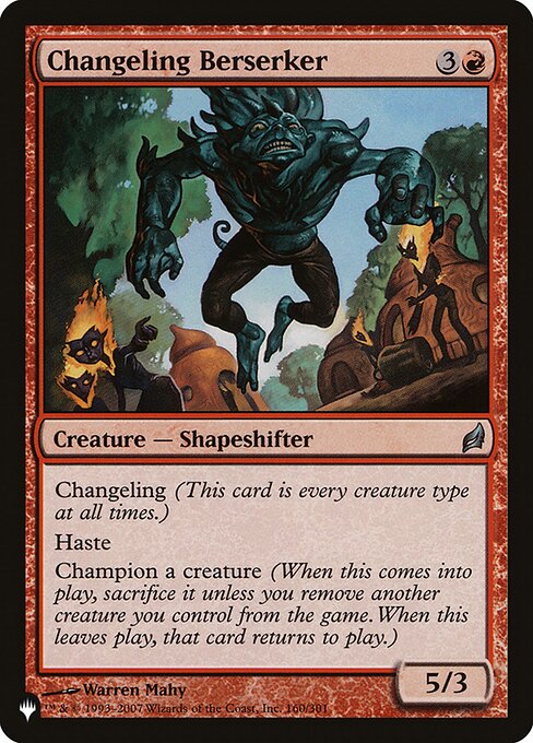 Changeling Berserker LRW-160