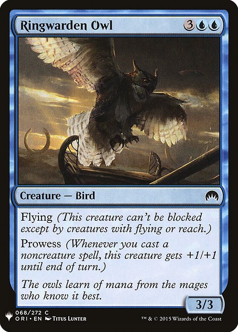 Ringwarden Owl ORI-68