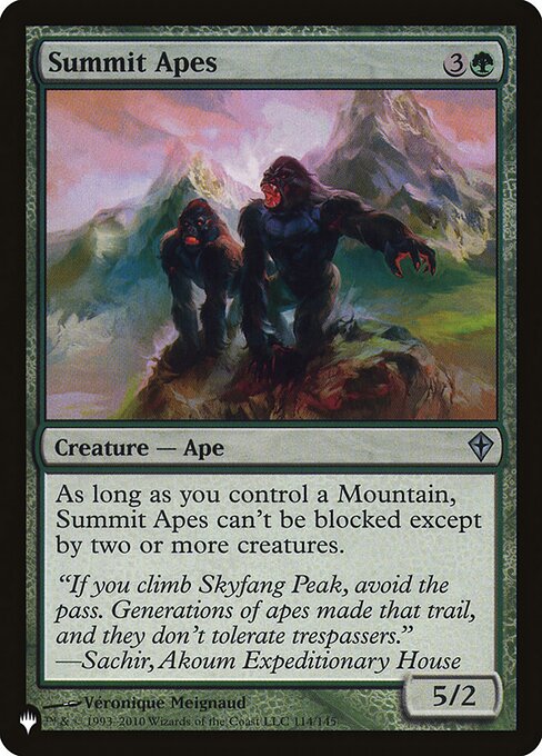 Summit Apes WWK-114