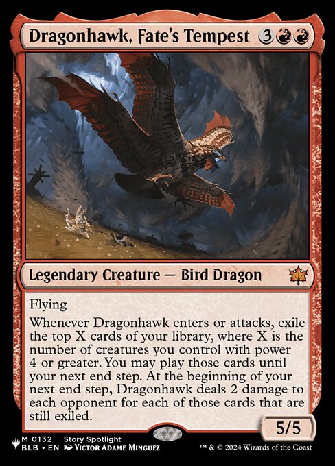 Dragonhawk, Fate's Tempest BLB-132
