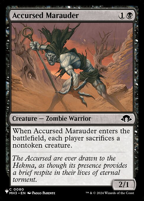 Accursed Marauder MH3-80