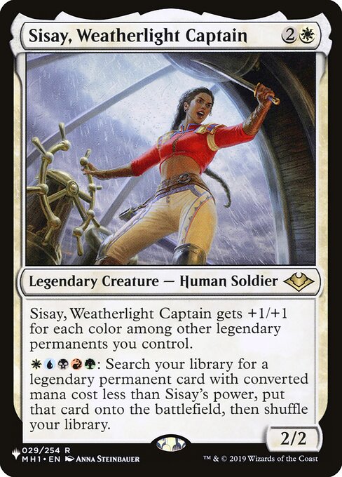 Sisay, Weatherlight Captain MH1-29