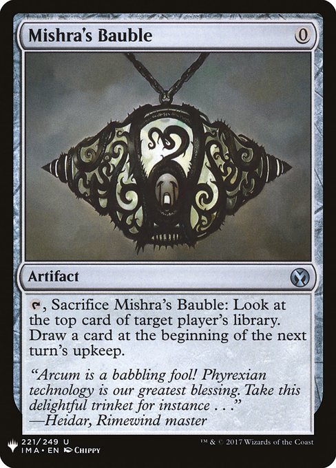 Mishra's Bauble IMA-221