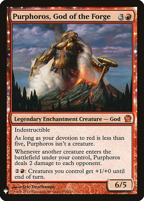 Purphoros, God of the Forge THS-135