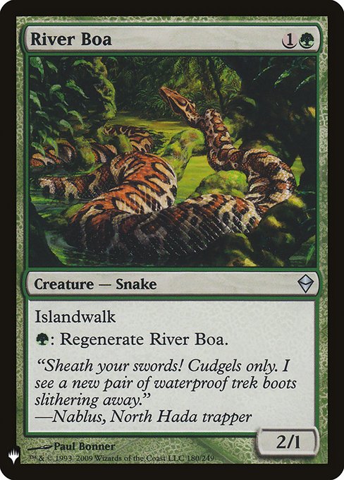 River Boa ZEN-180